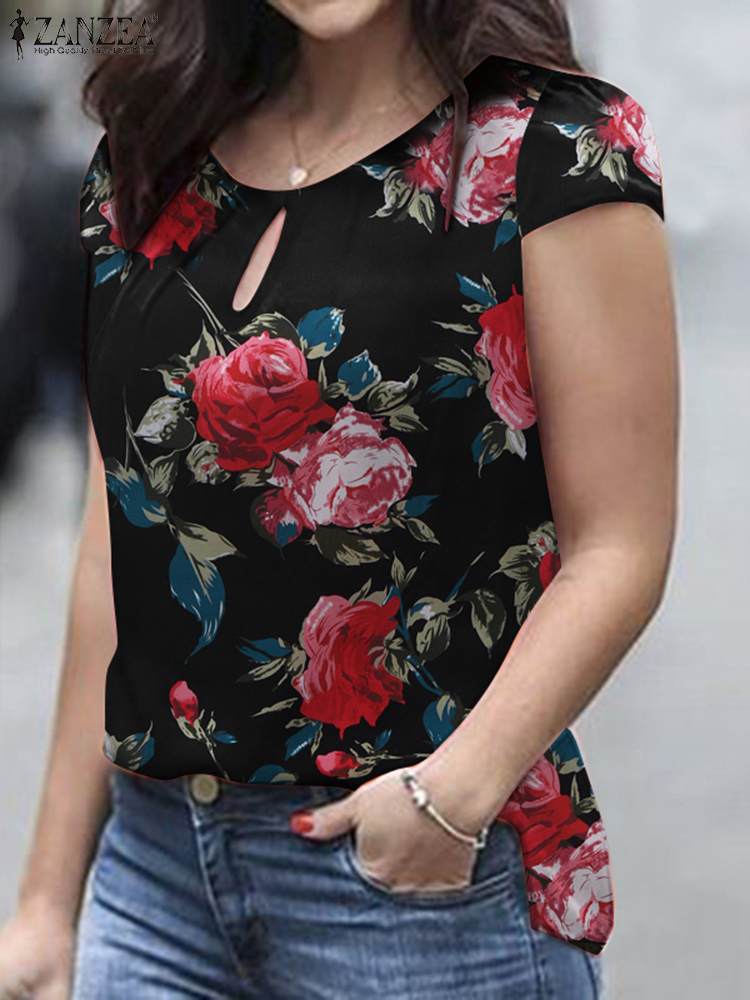 ZANZEA Summer Bohemian Short S - Romper Floral Print recension och pris
