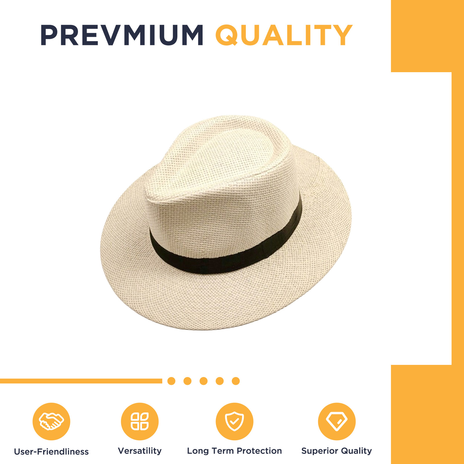 Summer Floppy Sun Hats for Men - Hat Floppy Wide recension och pris